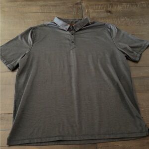 Men's Modern Ambition Black/Gray Polo Shirt XL